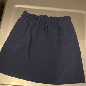 J crew factory sidewalk skirt size 4 navy